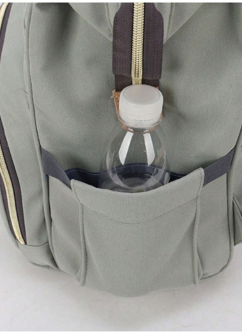 Chic & Spacious Grey Mums Baby Travel Bag