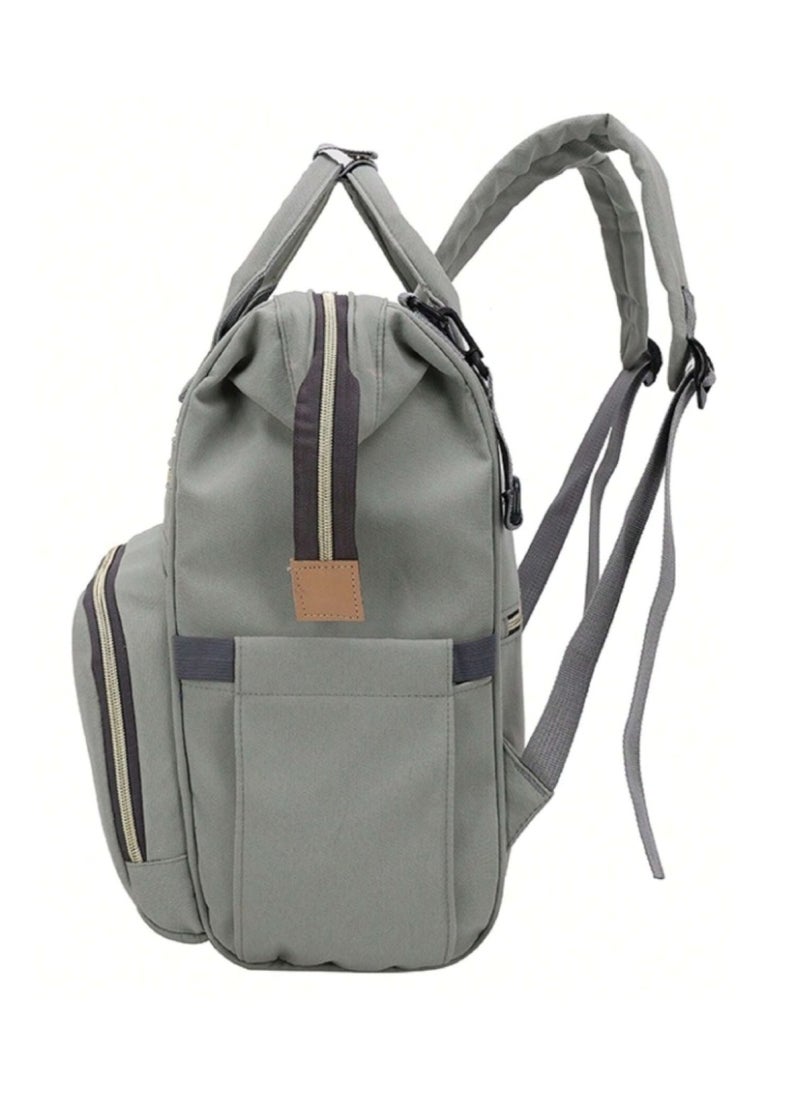 Chic & Spacious Grey Mums Baby Travel Bag