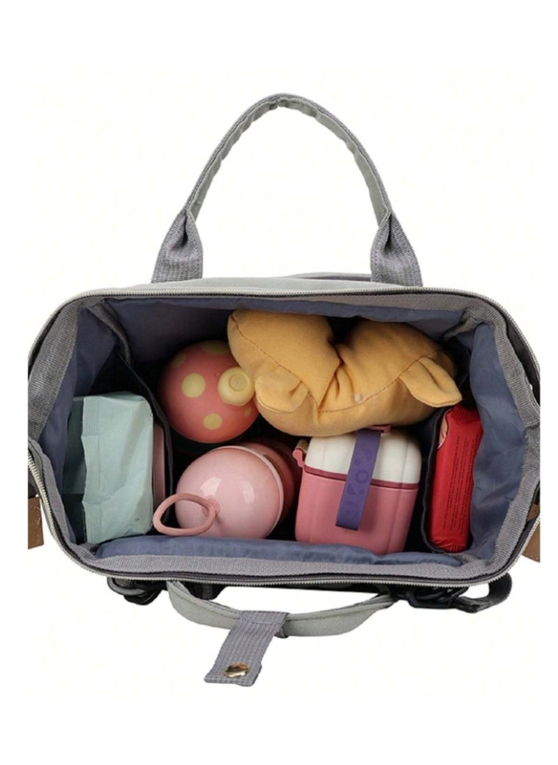 Chic & Spacious Grey Mums Baby Travel Bag