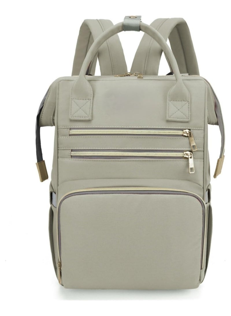 Chic & Spacious Grey Mums Baby Travel Bag