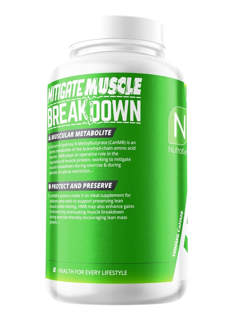 Nutrakey, HMB, Active Metabolite of Leucine, 90 Caps, 30 Servings