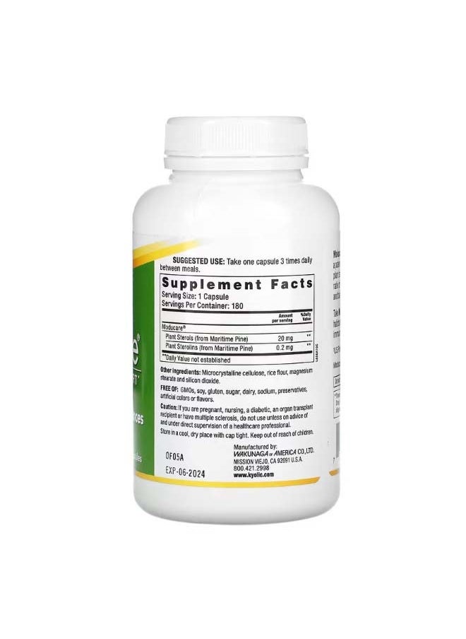 Moducare 180 Vegetarian Capsules