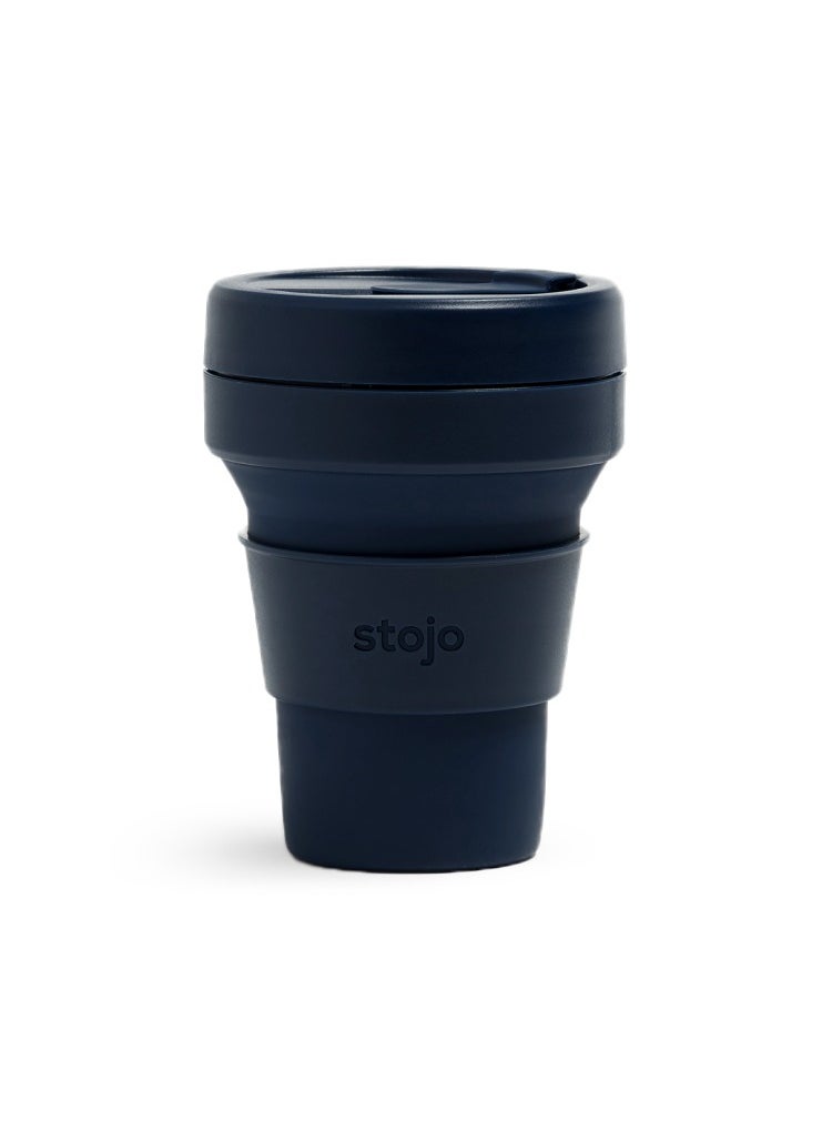 On The Go Coffee Cup | Pocket Size Collapsible Silicone Travel Cup, 12oz / 355ml | No Straw Included