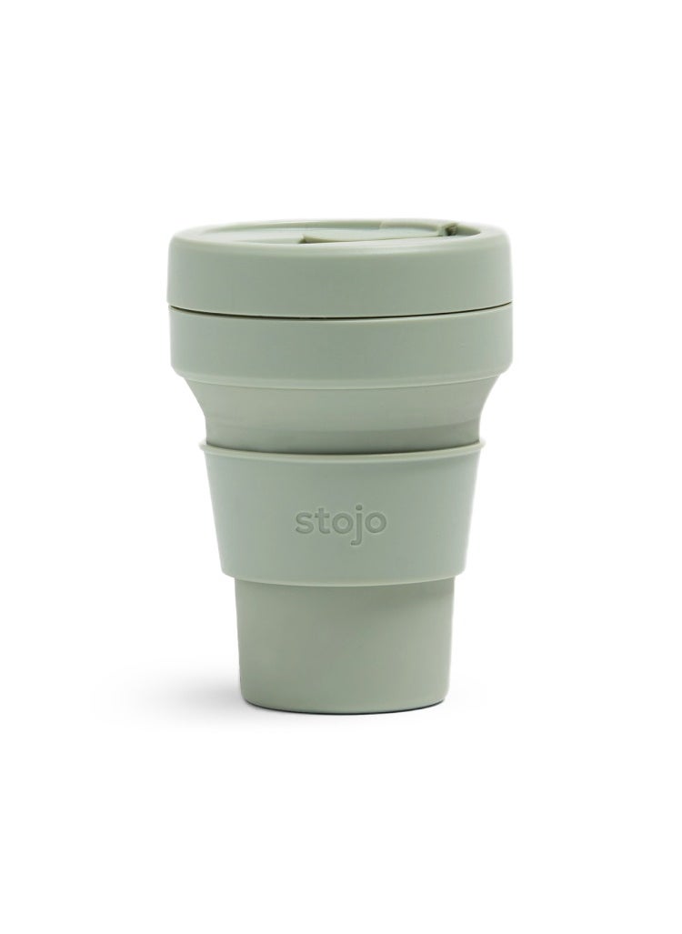 On The Go Coffee Cup | Pocket Size Collapsible Silicone Travel Cup, 12oz / 355ml | No Straw Included