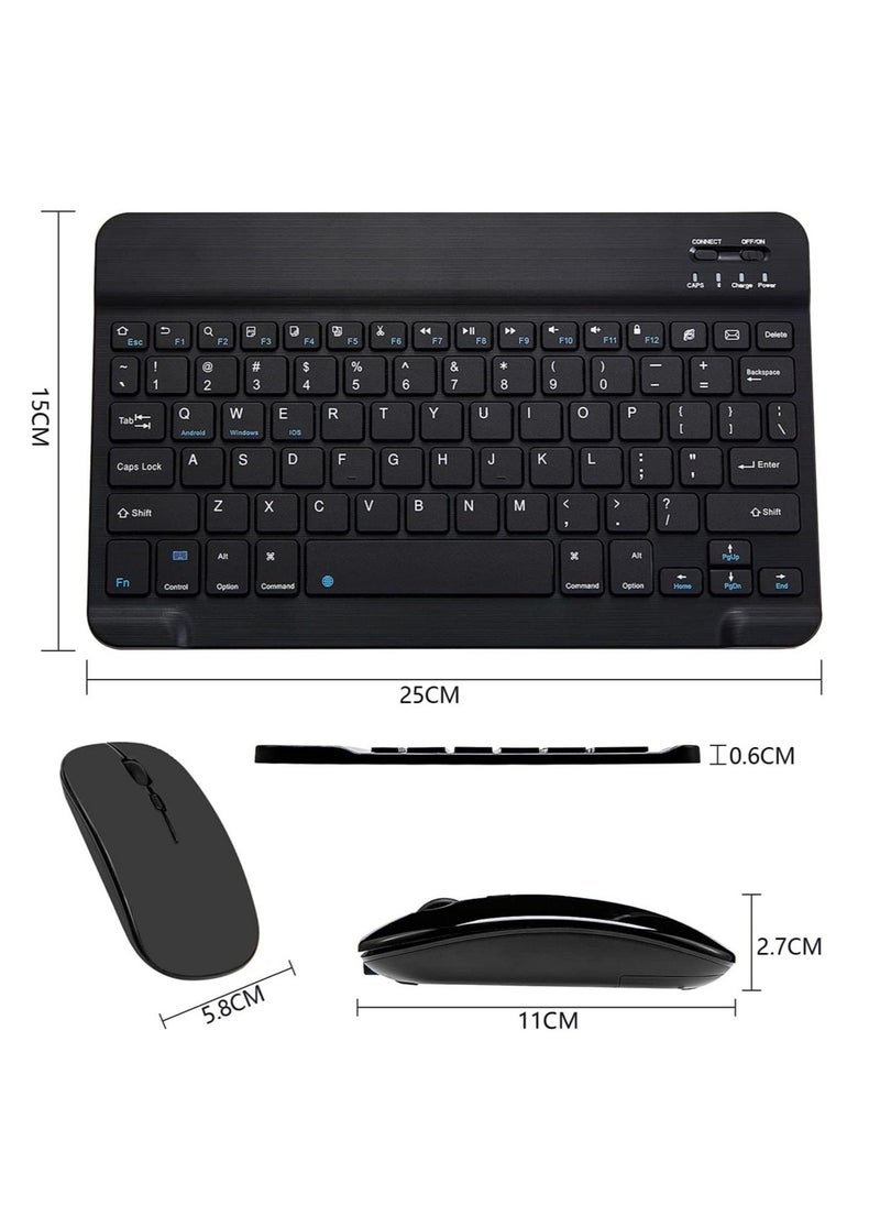 Wireless Keyboard Mouse Set for Apple iPad iPhone iOS 13