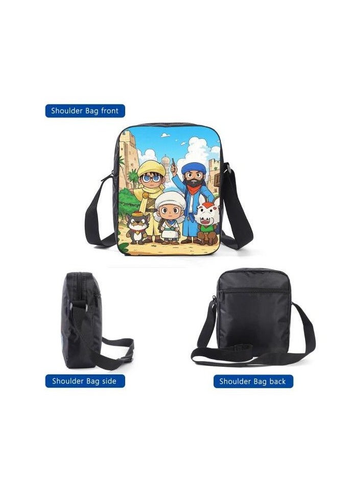 Cartoon style universal three-piece schoolbag - 104
