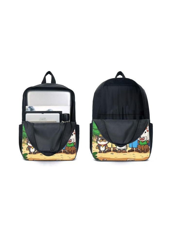 Cartoon style universal three-piece schoolbag - 104