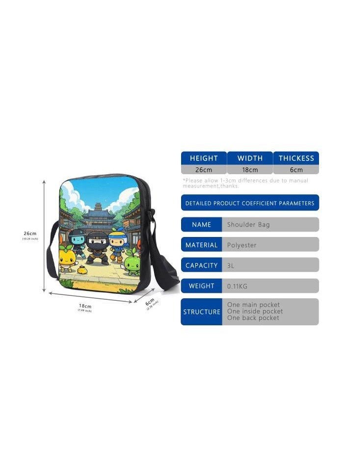 Cartoon style universal three-piece schoolbag - 582
