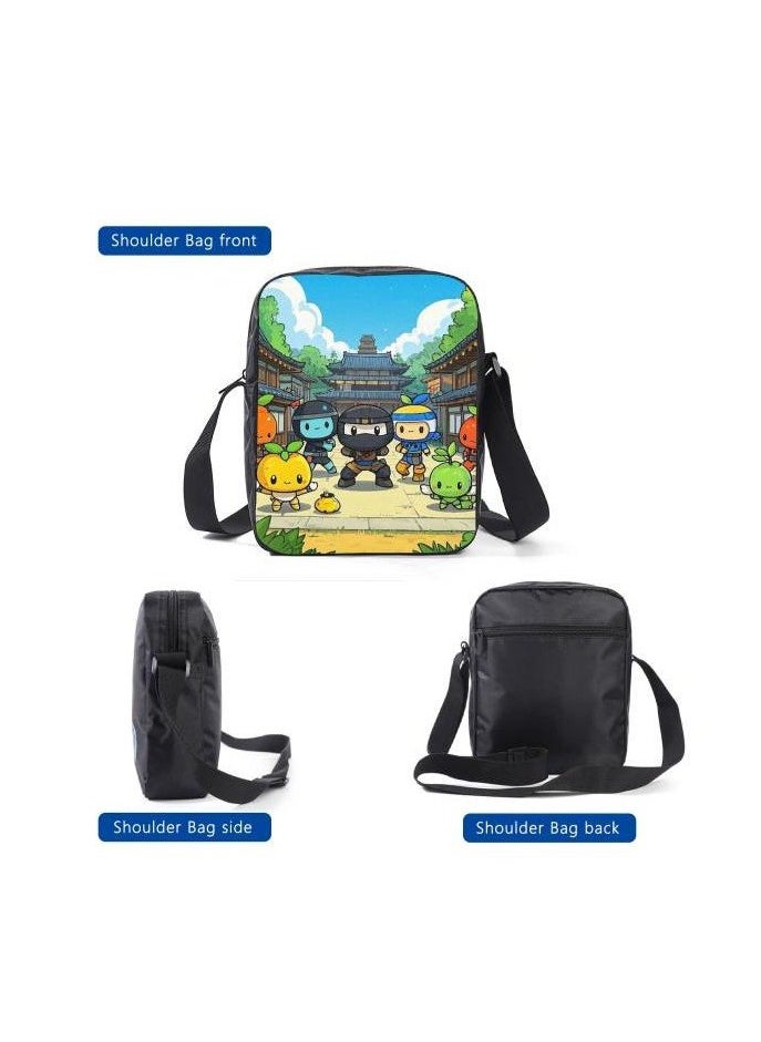 Cartoon style universal three-piece schoolbag - 582