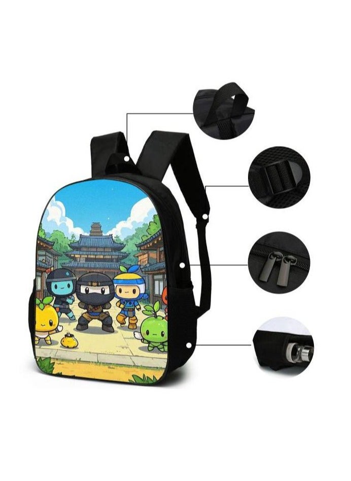 Cartoon style universal three-piece schoolbag - 582