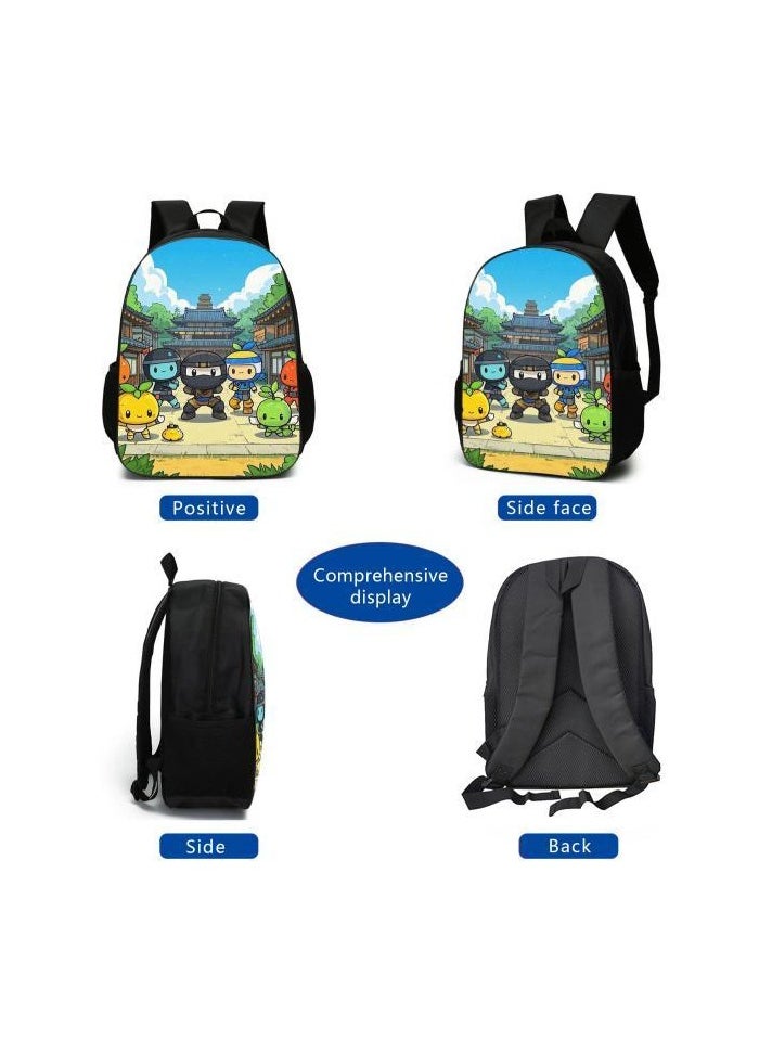 Cartoon style universal three-piece schoolbag - 582
