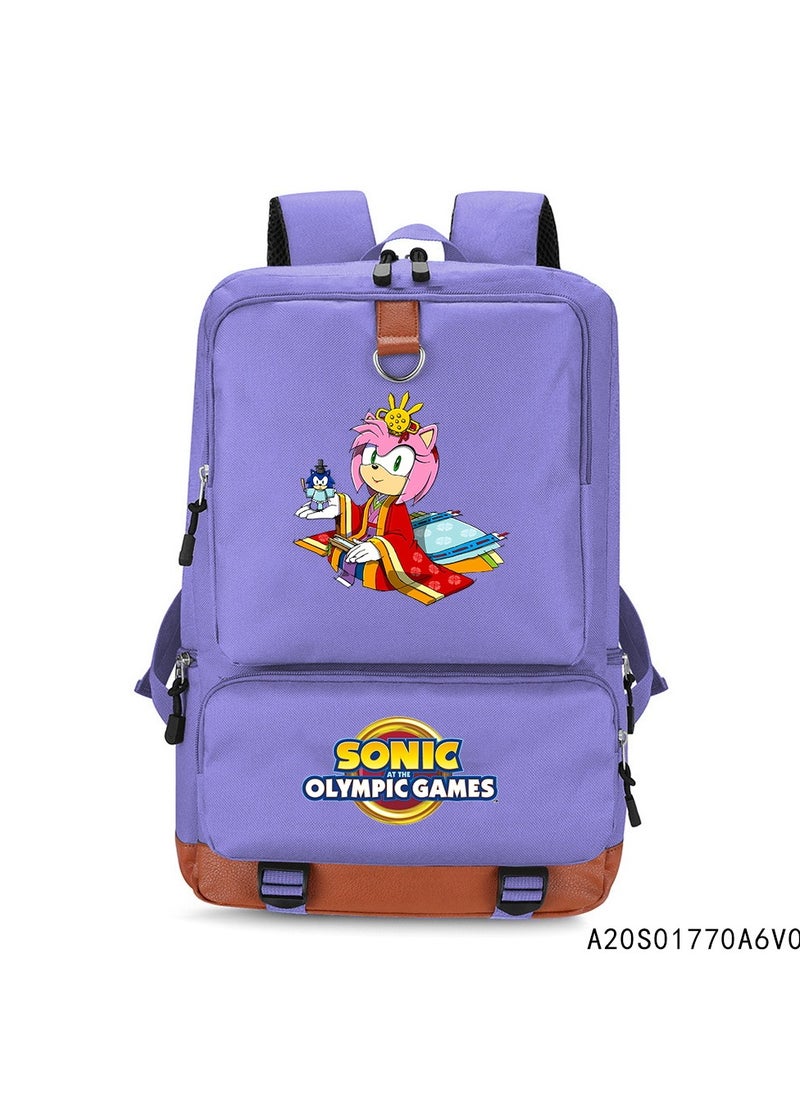 All-match and durable! Anime hot stamped student youth backpack