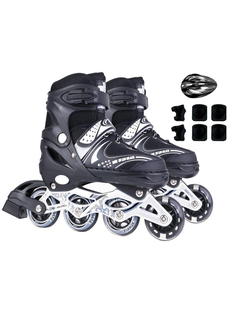 Children's Shoes with Wheels, Skateboard Shoes with Wheels, Light Roller Skates Wheels, for Children, Girls, Boys, Adults