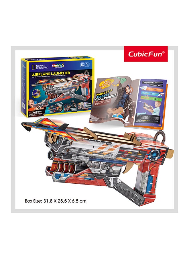 National Geographic 3D Puzzle Airplane Launcher 61 Pcs