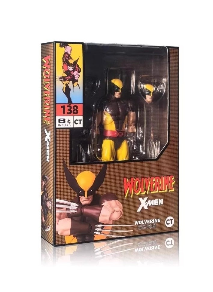 Wolverine Comic Brown version Action Figure