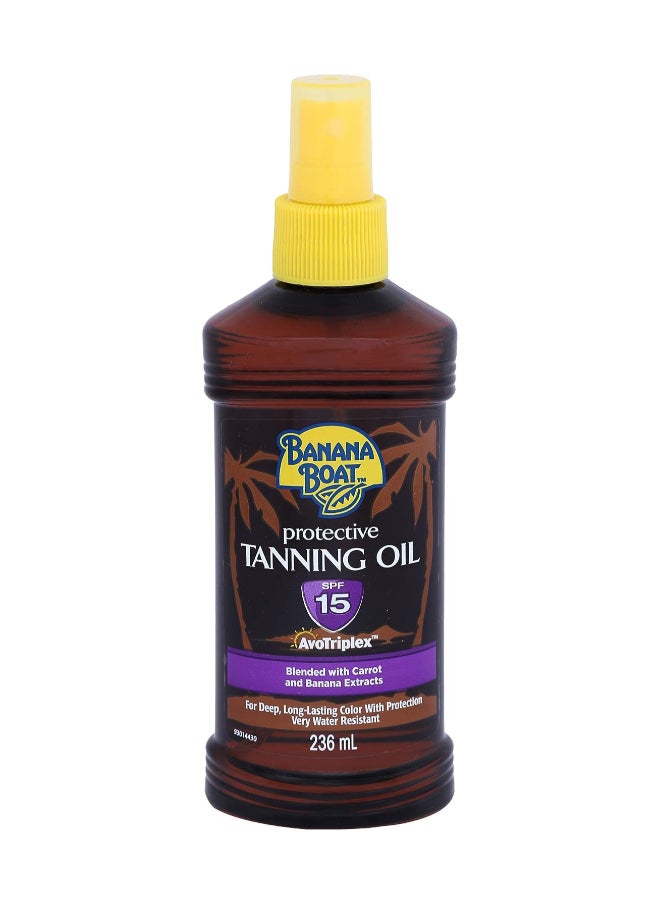 Protective Tanning Oil Spf15 236Ml