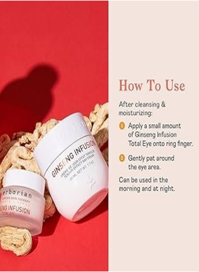 Erborian Ginseng Infusion Anti-Ageing Day Cream | Firming & Plumping | Korean Skincare | 50ml
