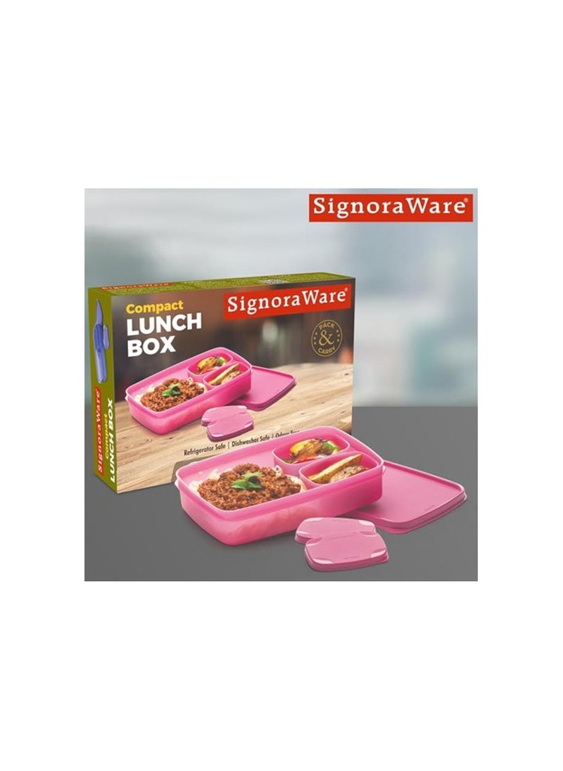 Signoraware Compact Lunch Box 850Ml