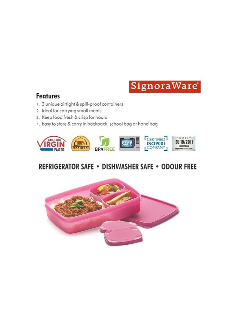 Signoraware Compact Lunch Box 850Ml