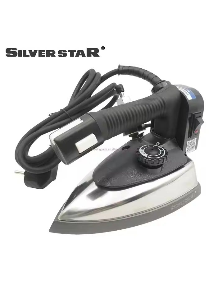 Silver Star ES-94A Hanging Bottle Steam Electric Iron Industrial Iron Clothing Factory Curtain 1200w,gravity Feed Iron
