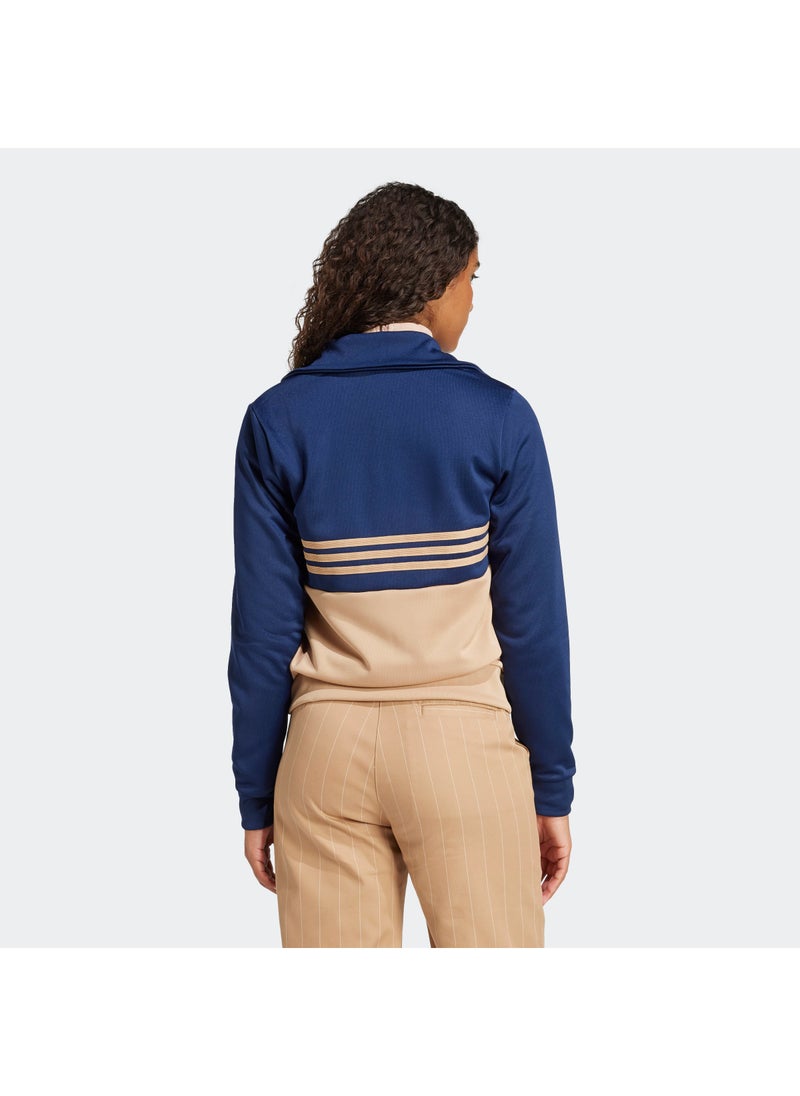 3 Stripes Cutline Track Top