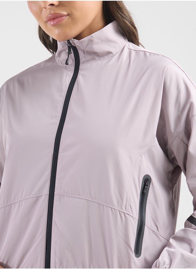 Unstoppable Woven Sheen Jacket