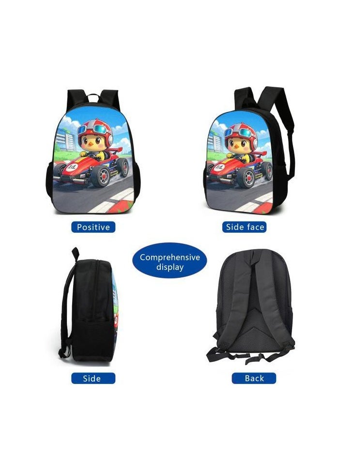 Cartoon style universal three-piece schoolbag - 406