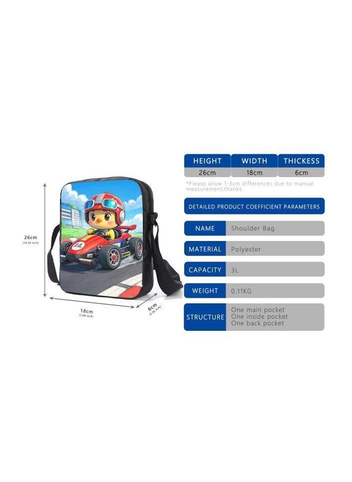 Cartoon style universal three-piece schoolbag - 406