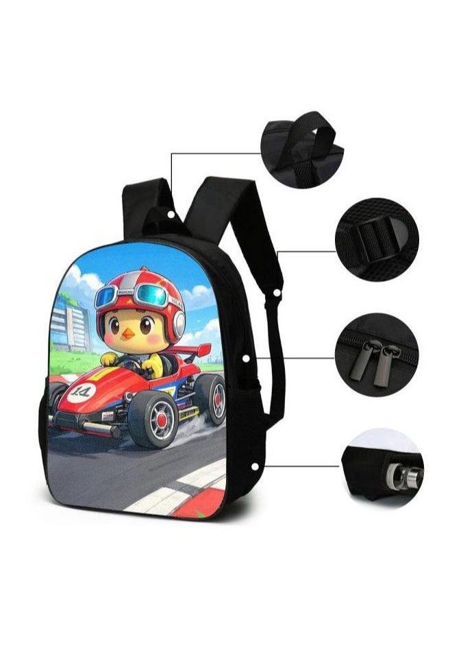 Cartoon style universal three-piece schoolbag - 406