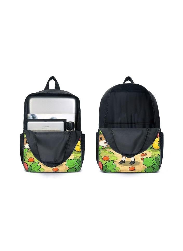 Cartoon style universal three-piece schoolbag - 1000