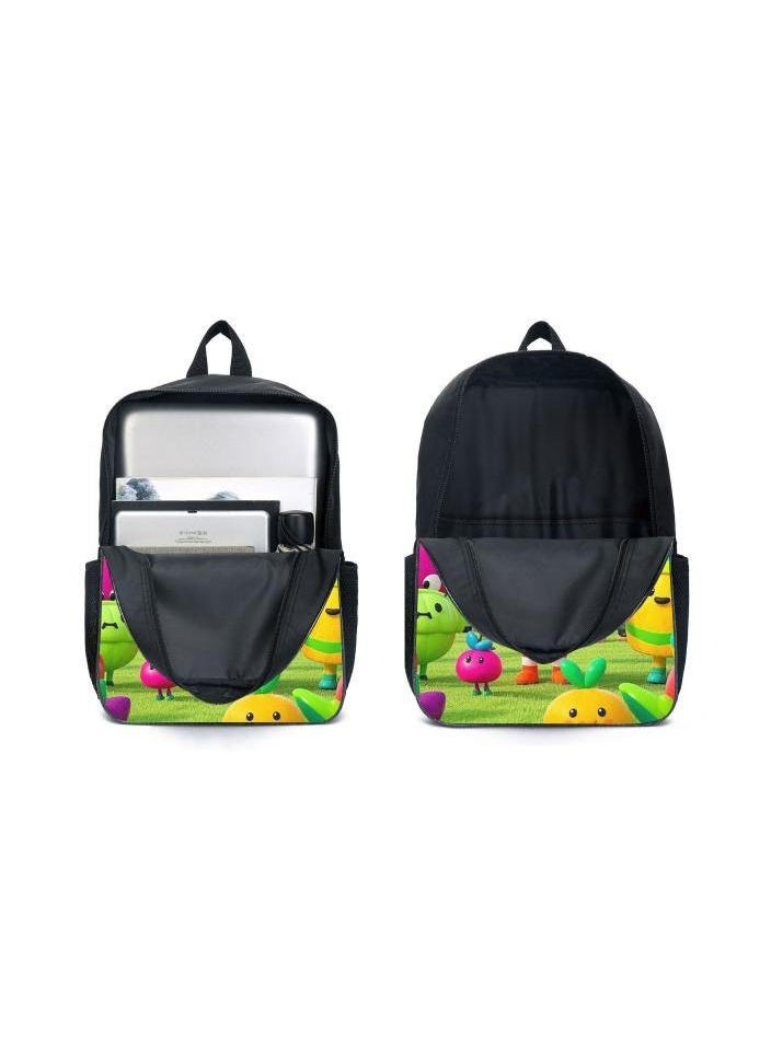 Cartoon style universal three-piece schoolbag - 1002