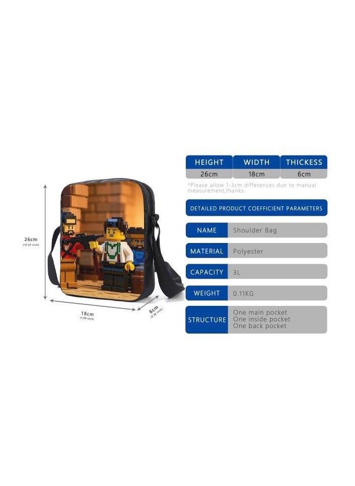 Cartoon style universal three-piece schoolbag - 1343