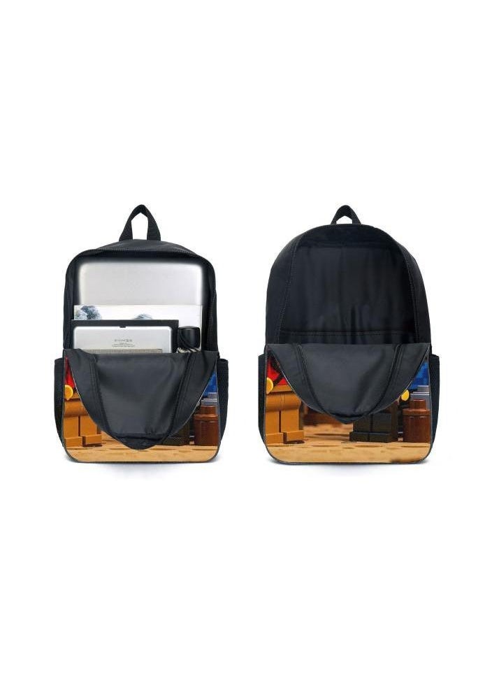 Cartoon style universal three-piece schoolbag - 1343