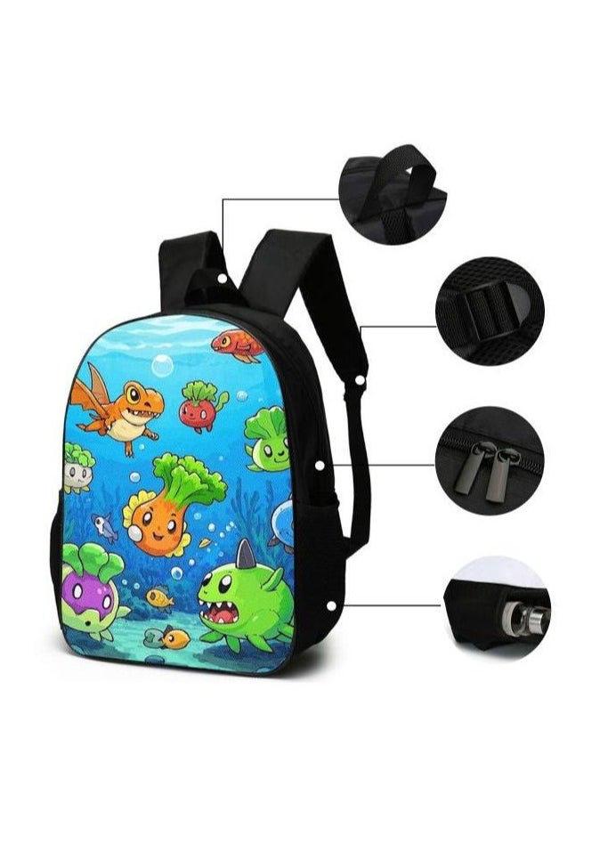 Cartoon style universal three-piece schoolbag - 228