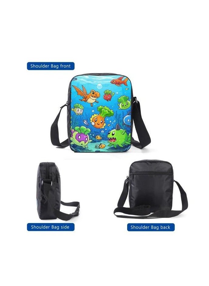 Cartoon style universal three-piece schoolbag - 228