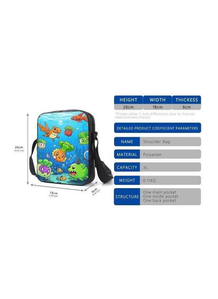 Cartoon style universal three-piece schoolbag - 228