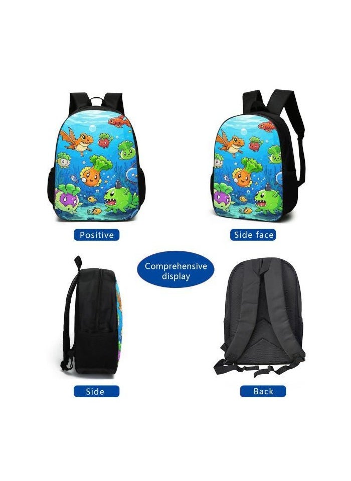 Cartoon style universal three-piece schoolbag - 228