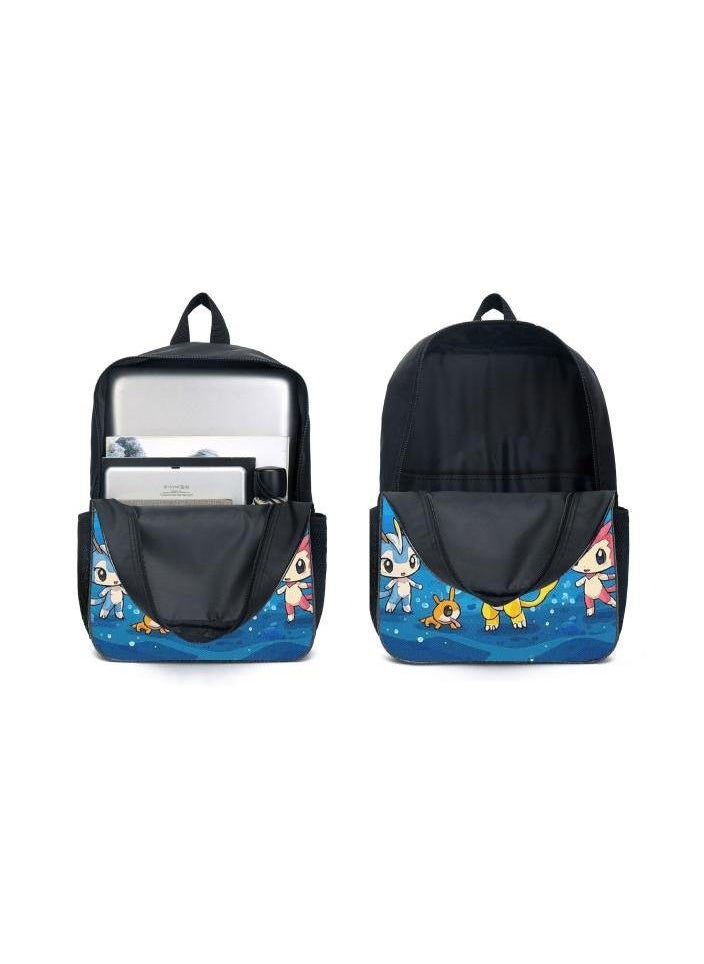Cartoon style universal three-piece schoolbag - 362