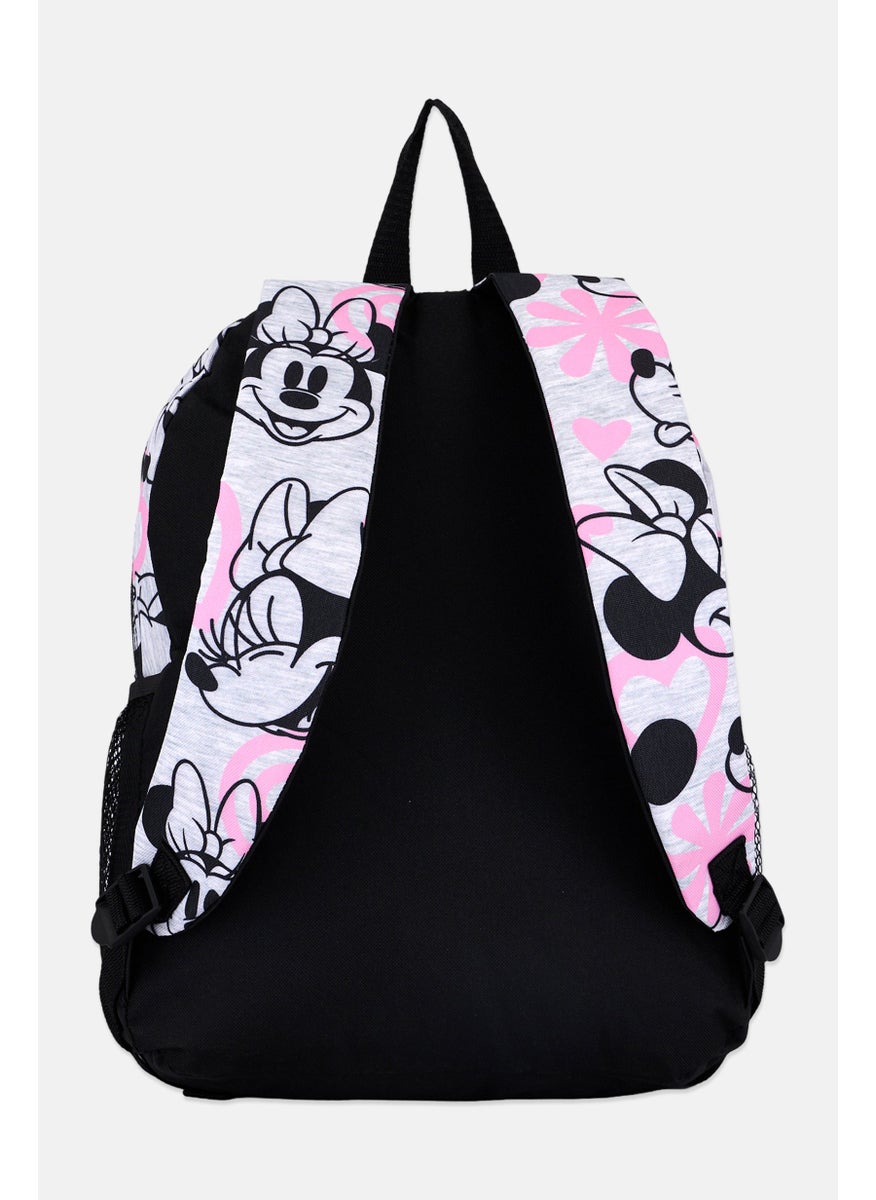 Kids Girl Minnie Mouse Backpack 40 H x 30 L x 12 W cm, Black