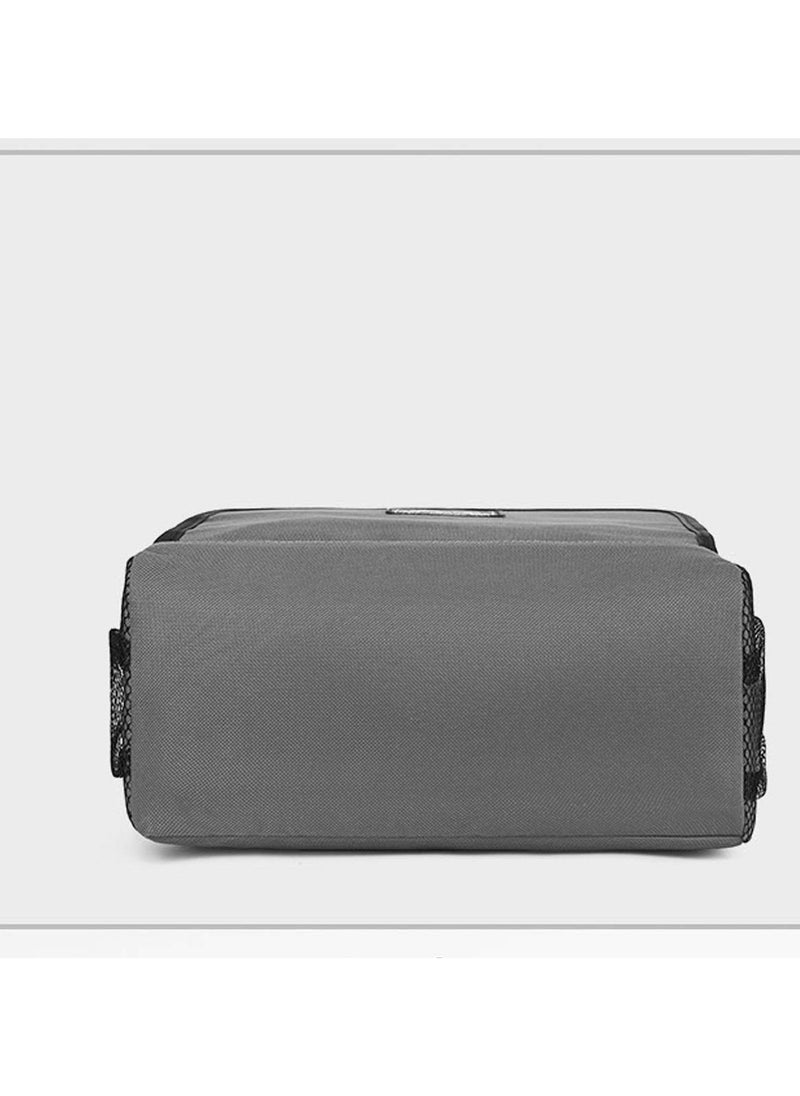 Portable Insulated Lunch Bag Grey