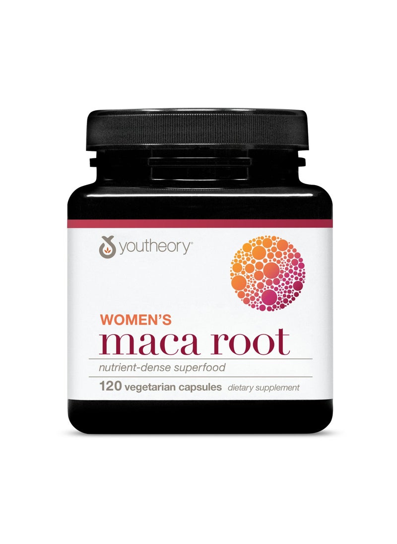 Womens Maca Root Nutrientdense Superfood 120 Vegetarian Capsules