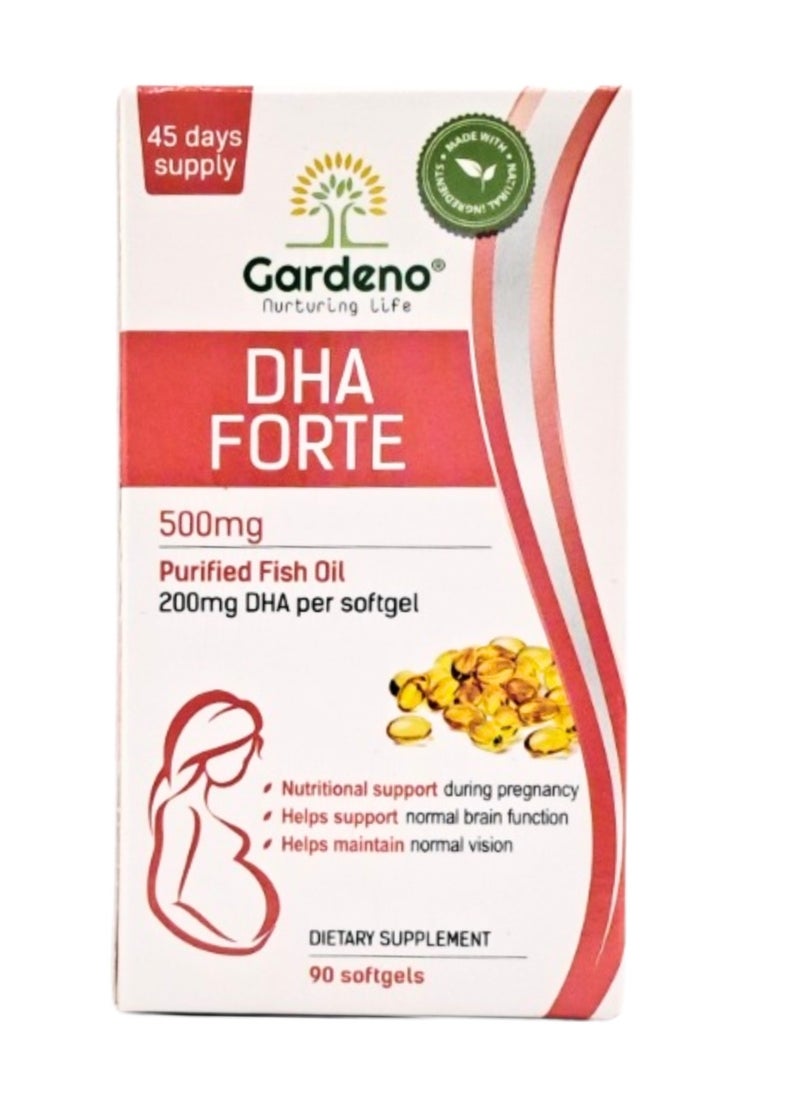 Gardeno Dha Forte 500Mg Soft G 90'S