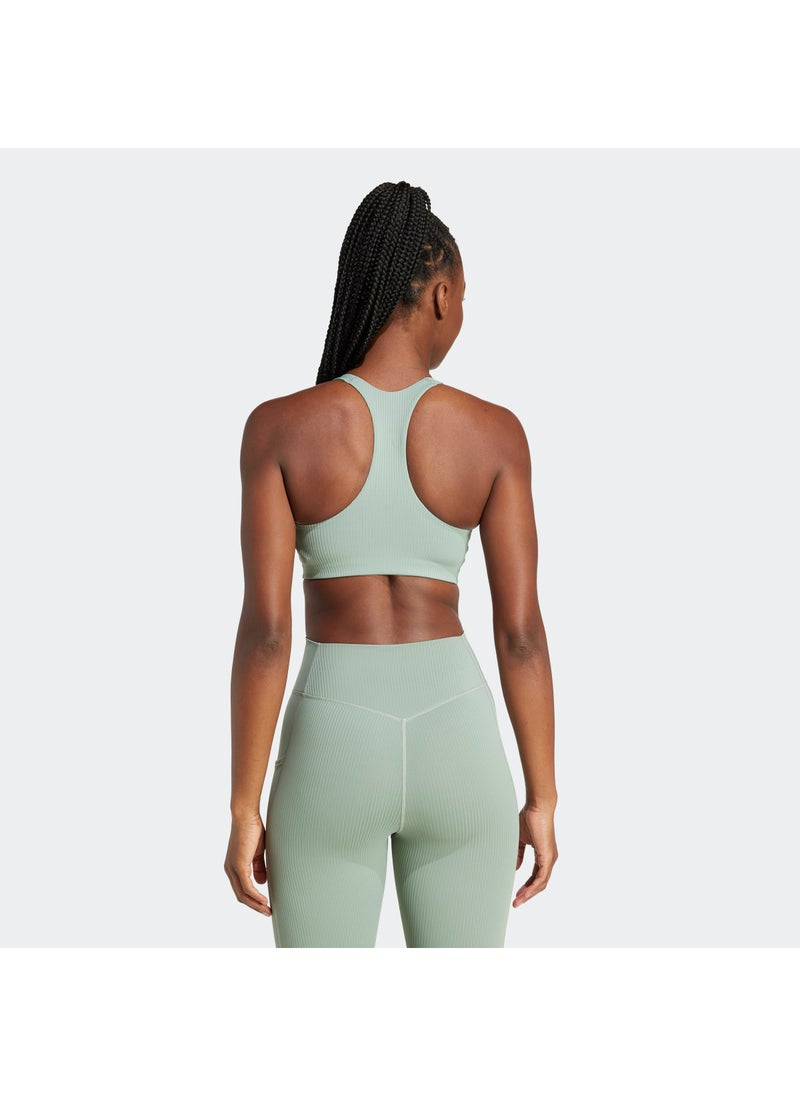 Power Impact Ribbed Medium Support Bra