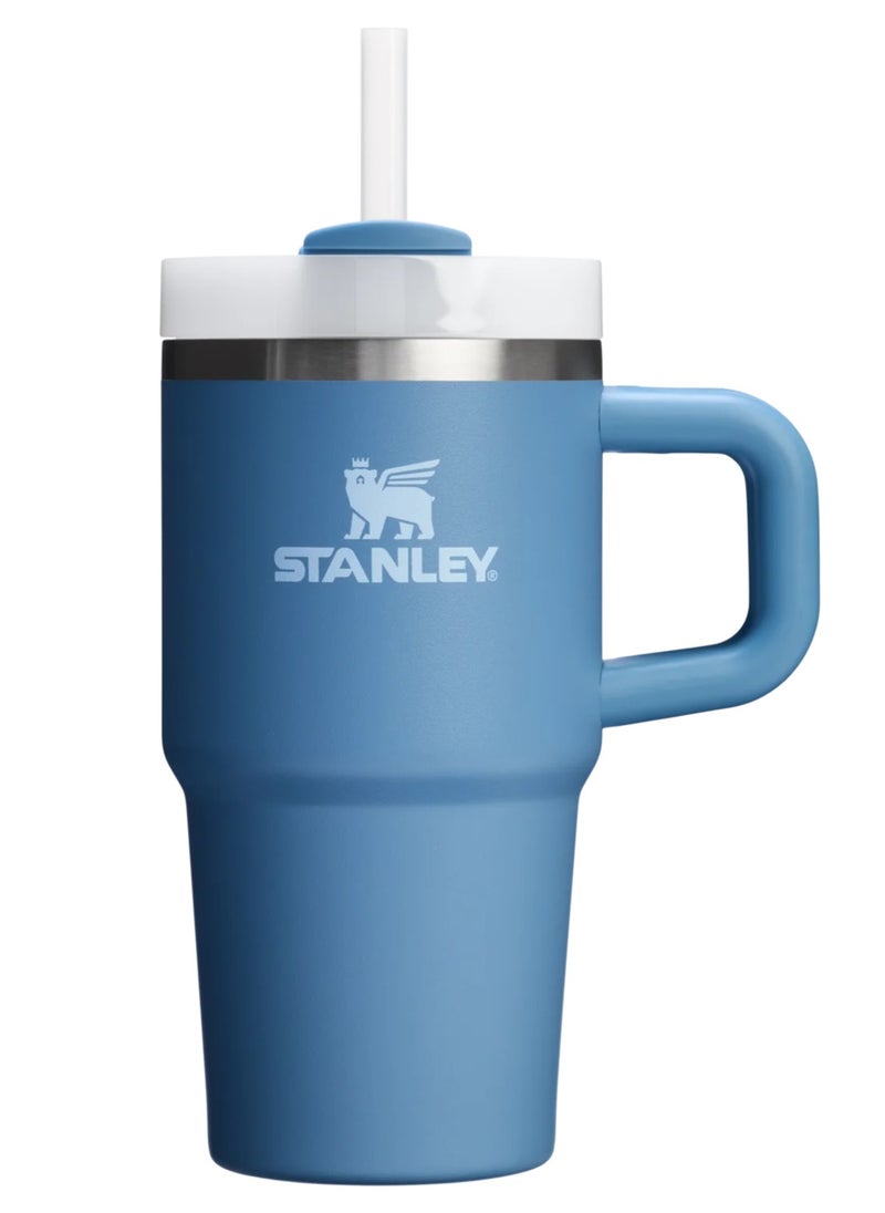Quencher H2.0 Flow State Stainless Steel Vacuum Insulated Tumbler with Lid and Straw for Water, Iced Tea or Coffee, Smoothie and More, 14 oz