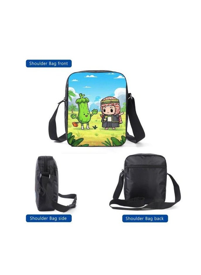 Cartoon style universal three-piece schoolbag - 361