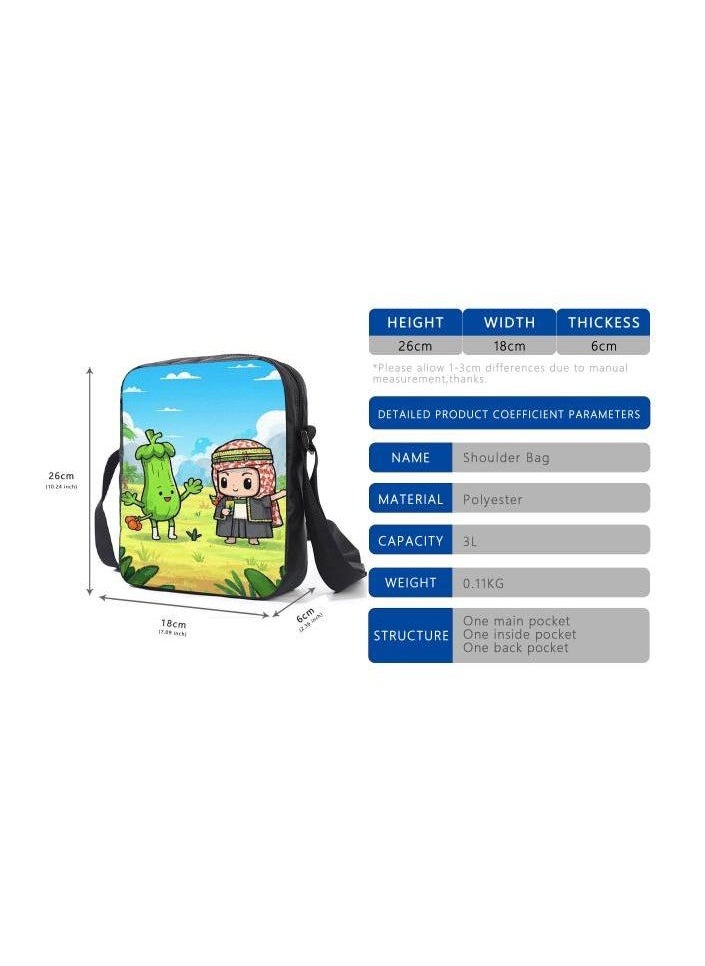 Cartoon style universal three-piece schoolbag - 361