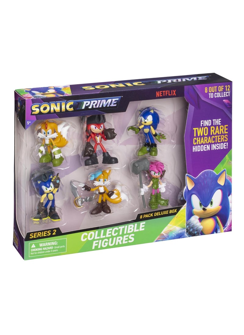 Sonic Prime Deluxe Box - Collectible Figures, Assorted