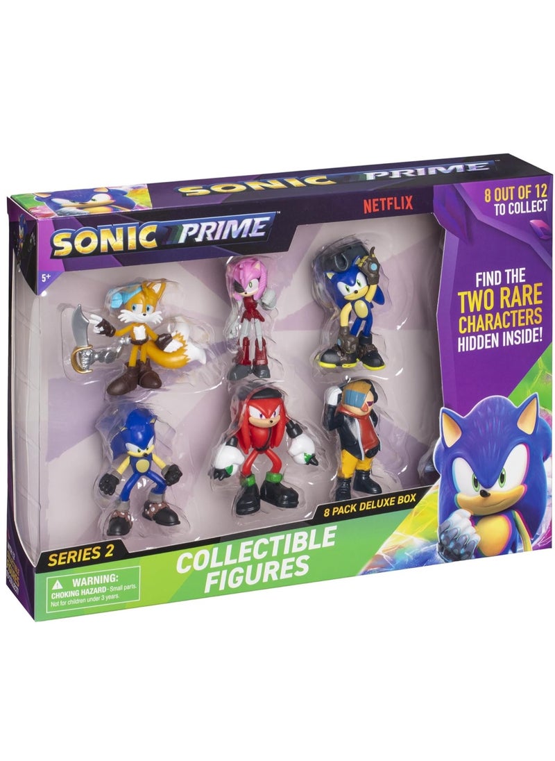 Sonic Prime Deluxe Box - Collectible Figures, Assorted