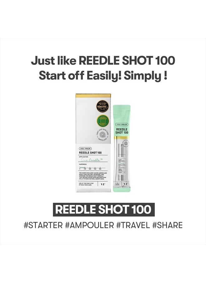 CICA Reedle Shot Ampouler | for Hydrated Skin 0.067Fl Oz*7 Pcs (2ml*7)