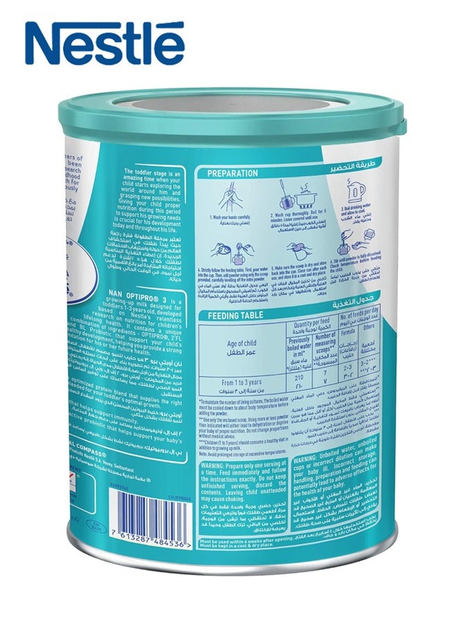 NAN 3 Optipro Growing-Up Formula, 800g